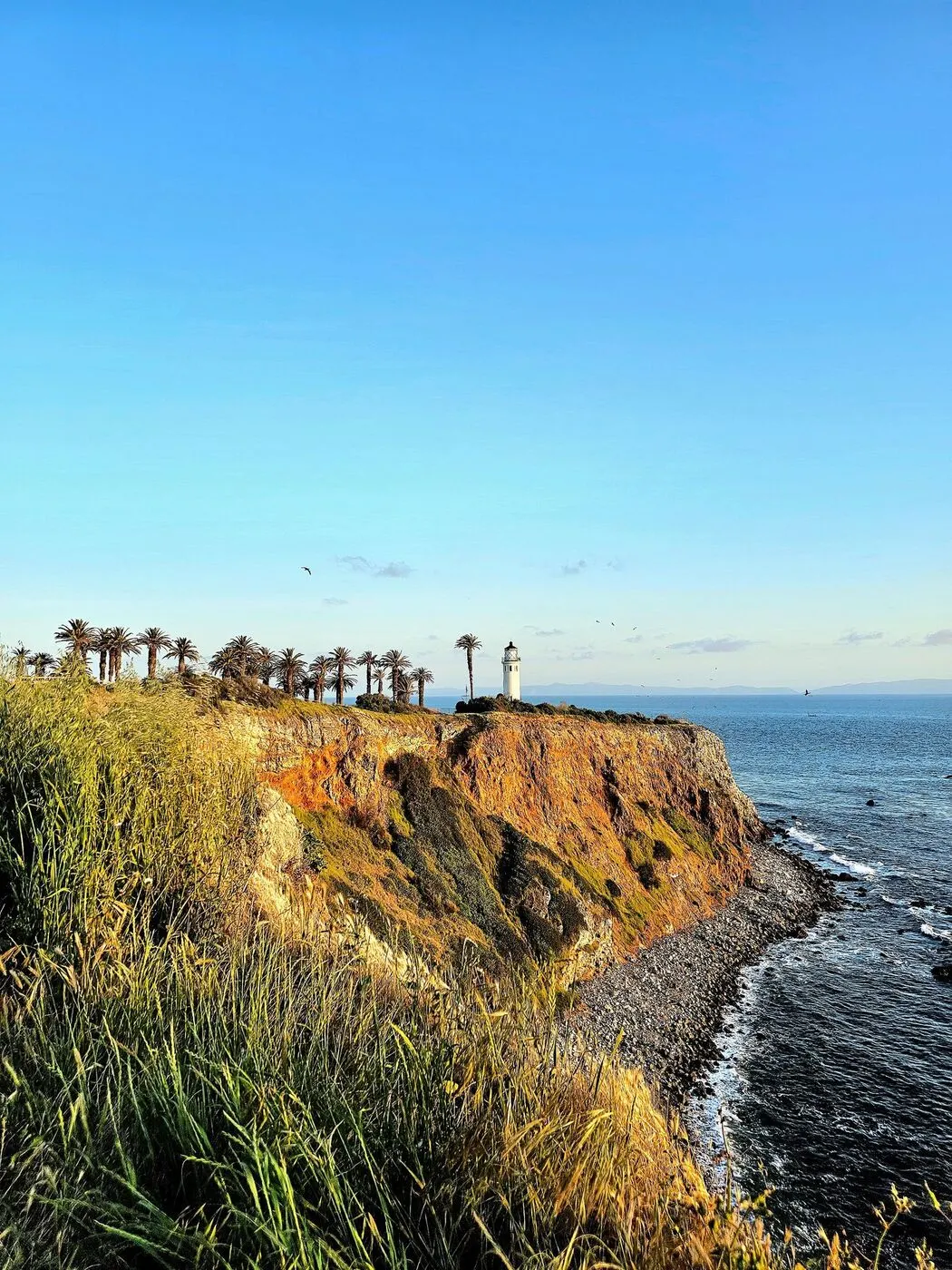 Point Vicente Lighthouse on the Palos Verdes cliffs, Rancho Palos Verdes